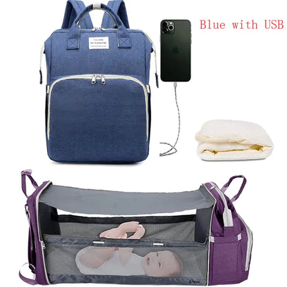 Portable Baby Bed Backpack