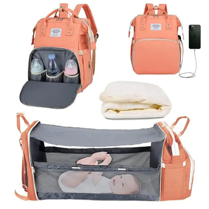 Portable Baby Bed Backpack